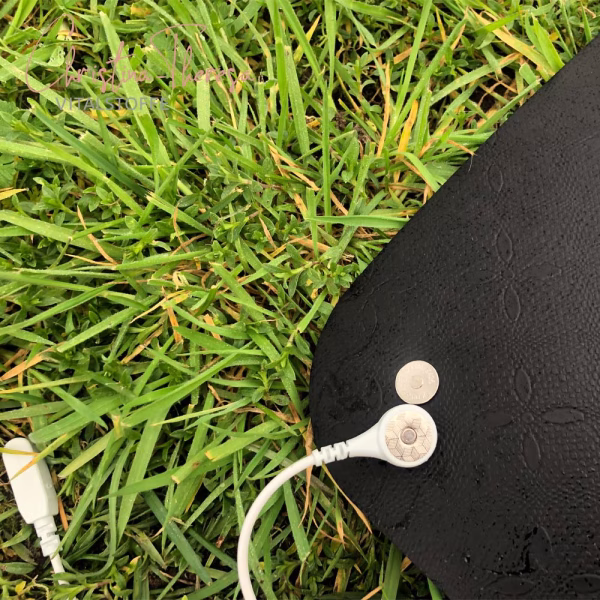 Earthing Yoga-Erdungsmatte | mit Transporttasche aus Öko-Baumwolle – Bild 6